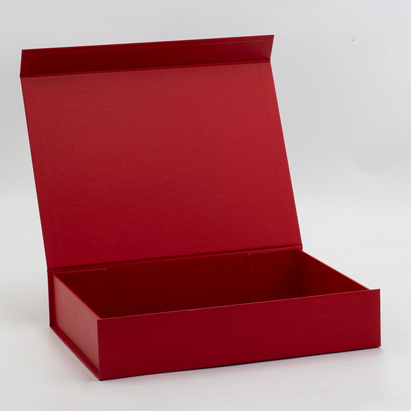 17.75 Shallow Folding Love Box - Red